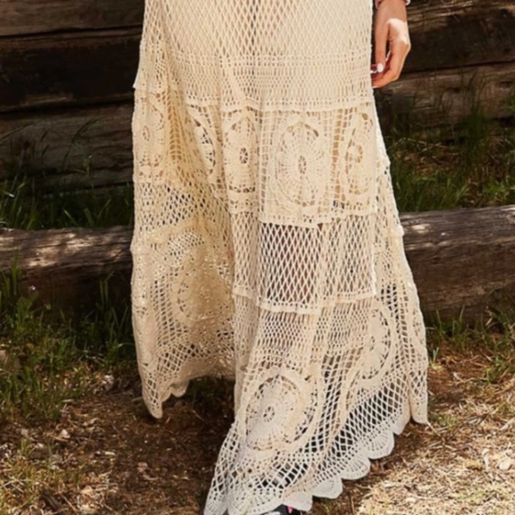 POL Valley Escape Crochet Skirt OS - Picture 16 of 16